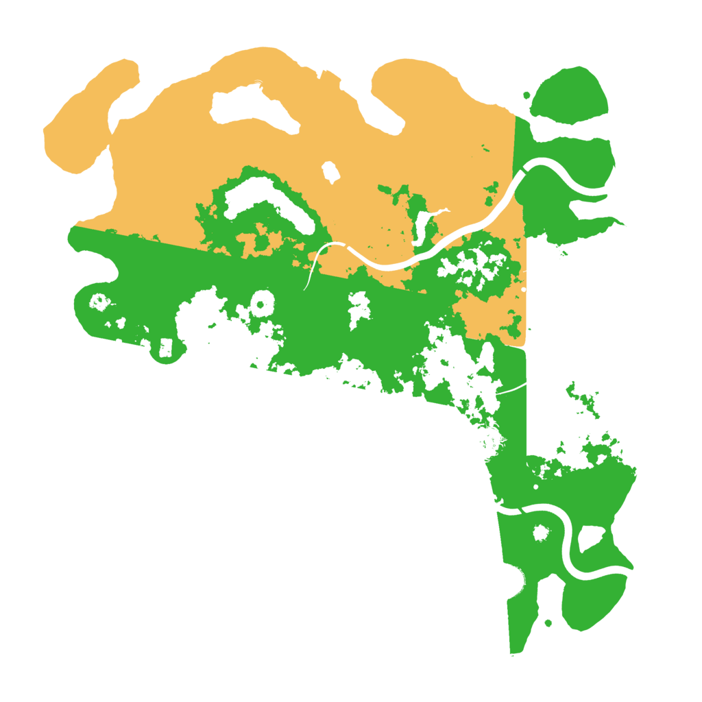 Biome Rust Map: Procedural Map, Size: 4000, Seed: 386999894