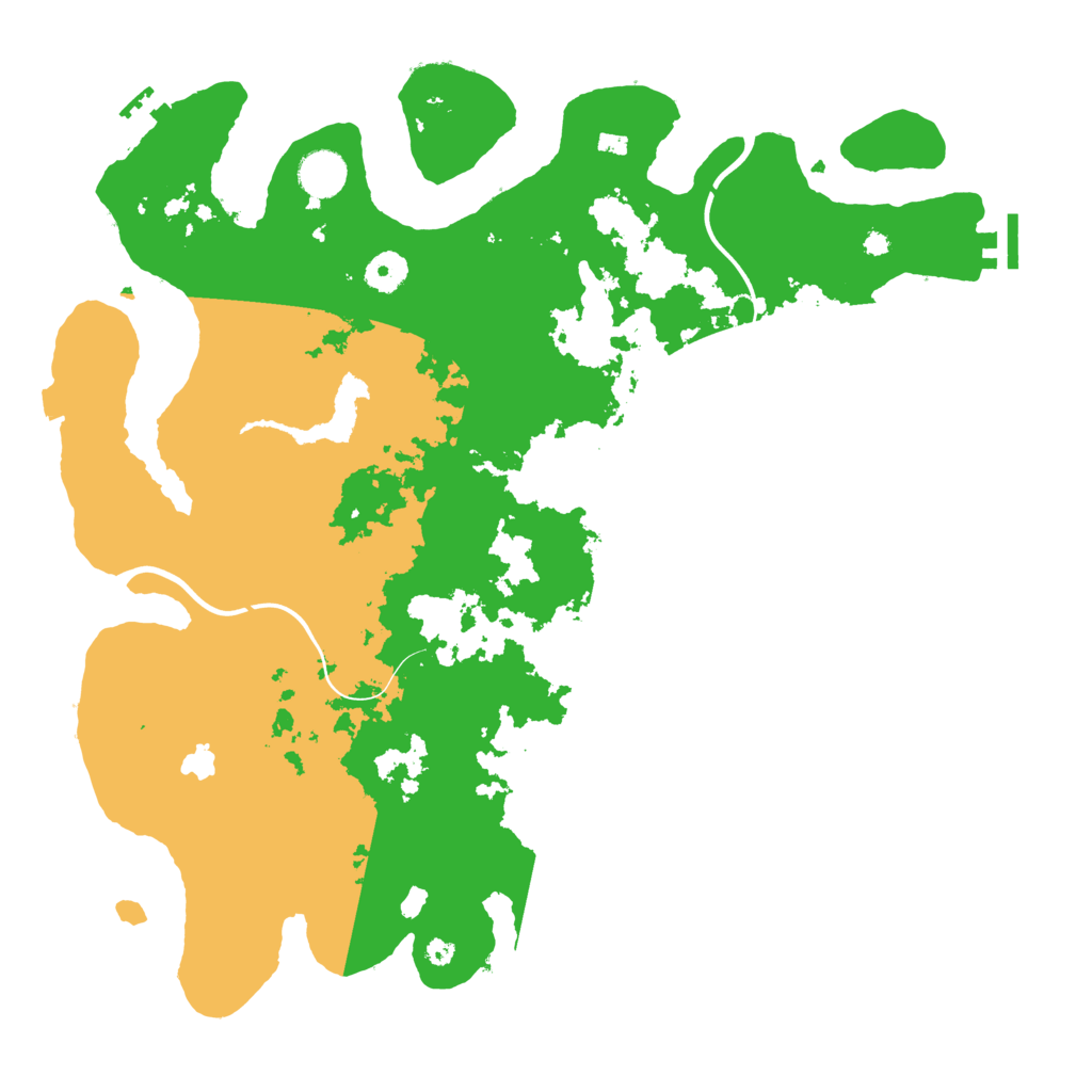 Biome Rust Map: Procedural Map, Size: 4000, Seed: 4032021