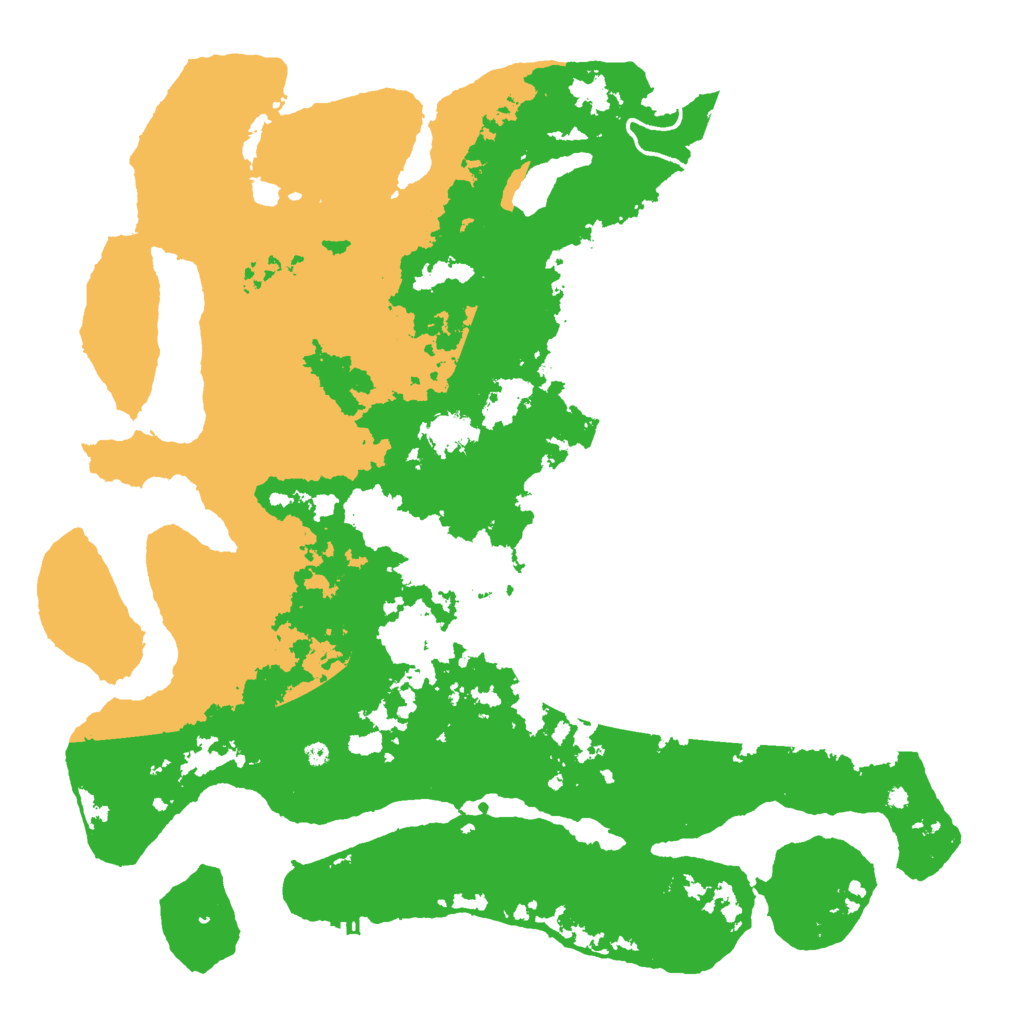 Biome Rust Map: Procedural Map, Size: 4500, Seed: 417976064