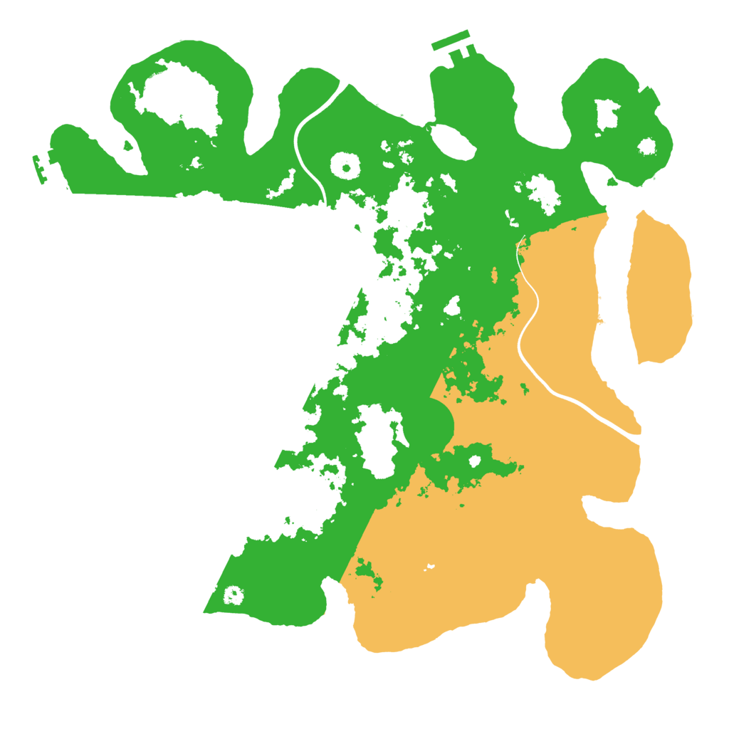 Biome Rust Map: Procedural Map, Size: 3750, Seed: 981935644
