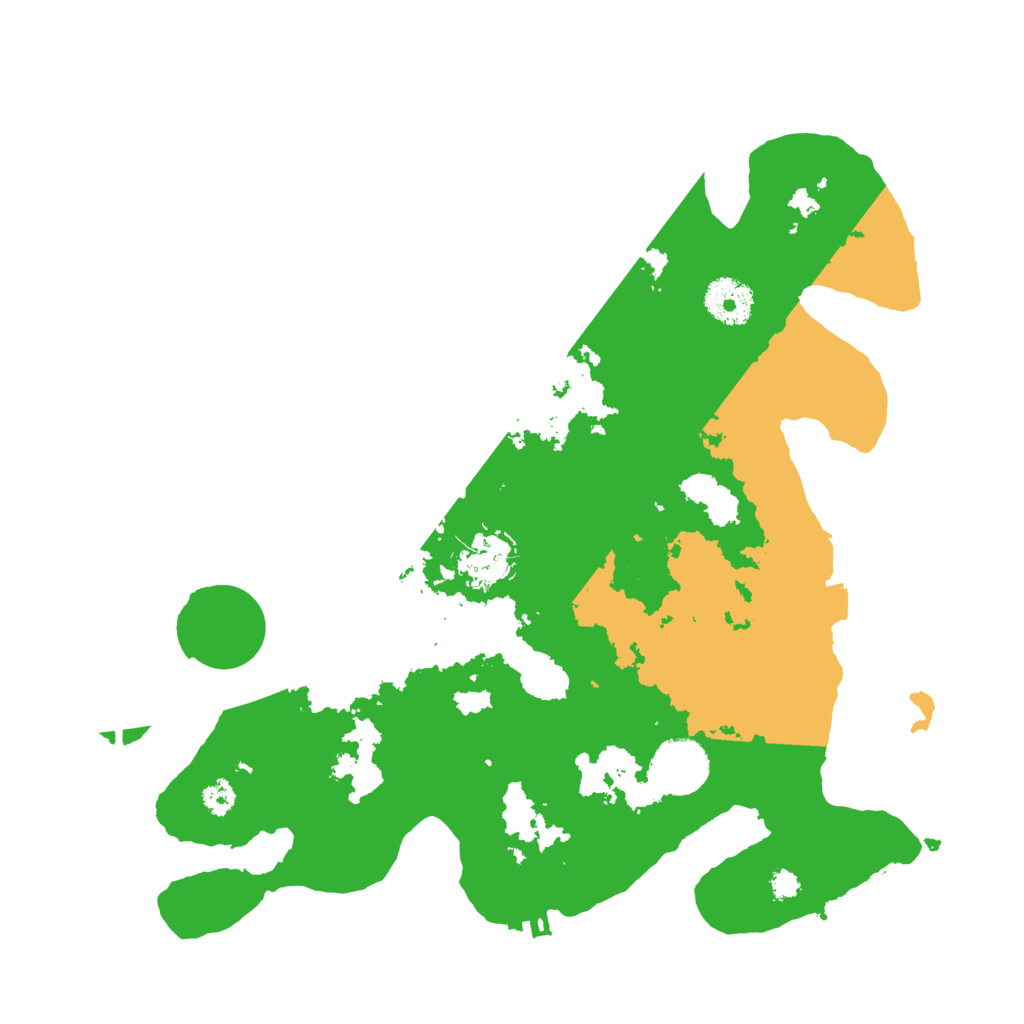 Biome Rust Map: Procedural Map, Size: 3250, Seed: 1020821256