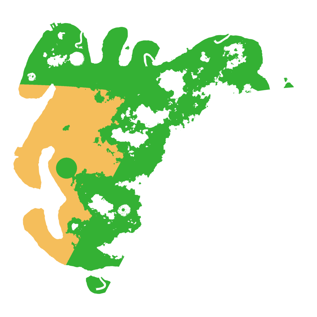 Biome Rust Map: Procedural Map, Size: 4000, Seed: 70426800
