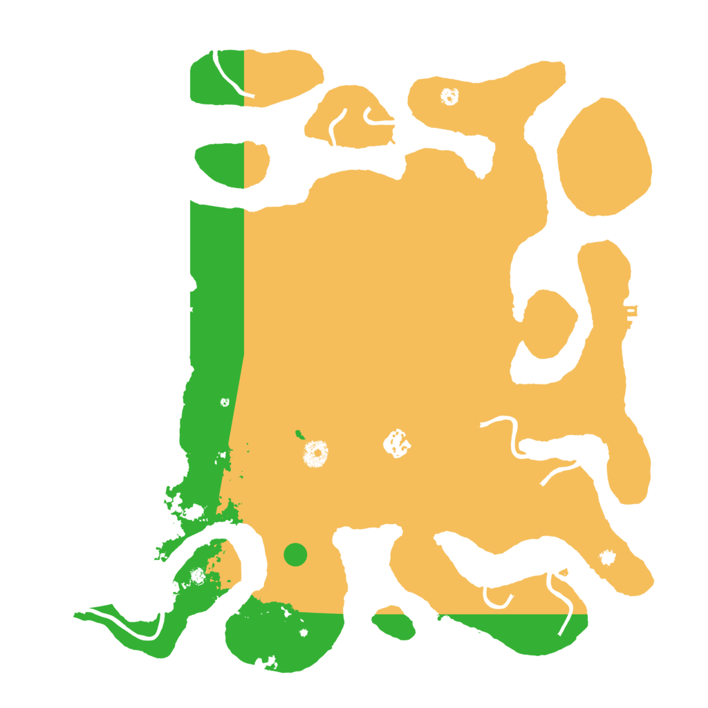 Biome Rust Map: Procedural Map, Size: 4000, Seed: 374572