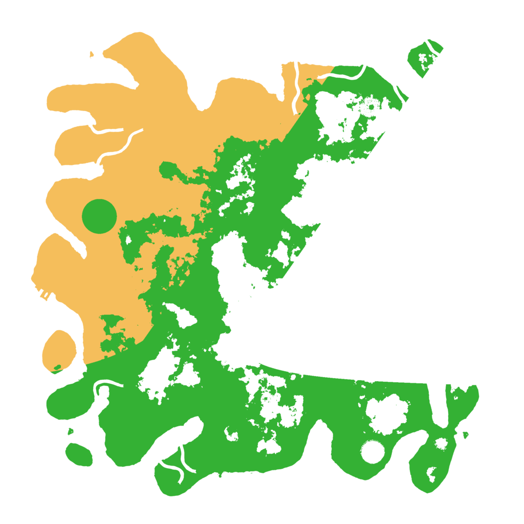 Biome Rust Map: Procedural Map, Size: 3980, Seed: 819