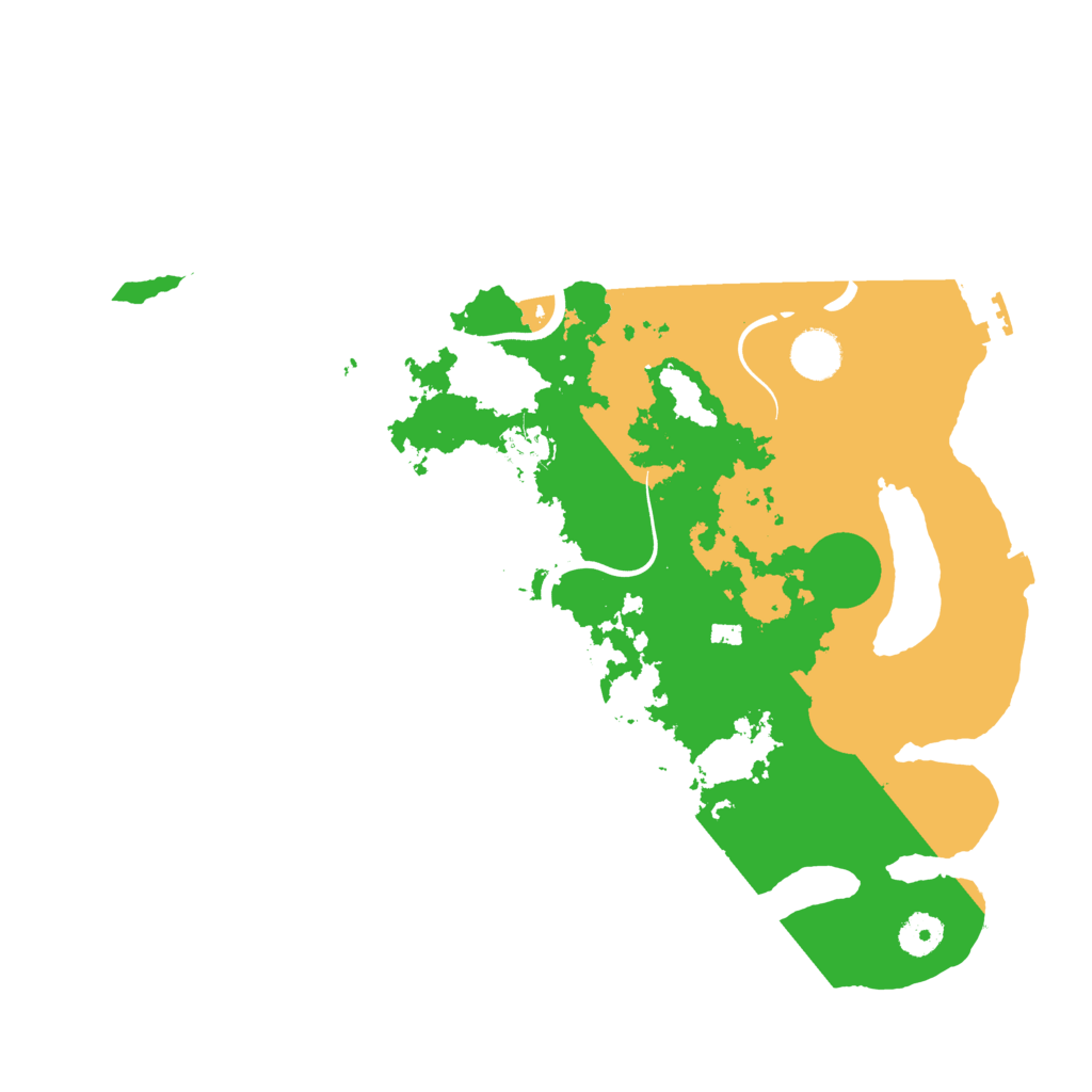 Biome Rust Map: Procedural Map, Size: 3800, Seed: 56468586