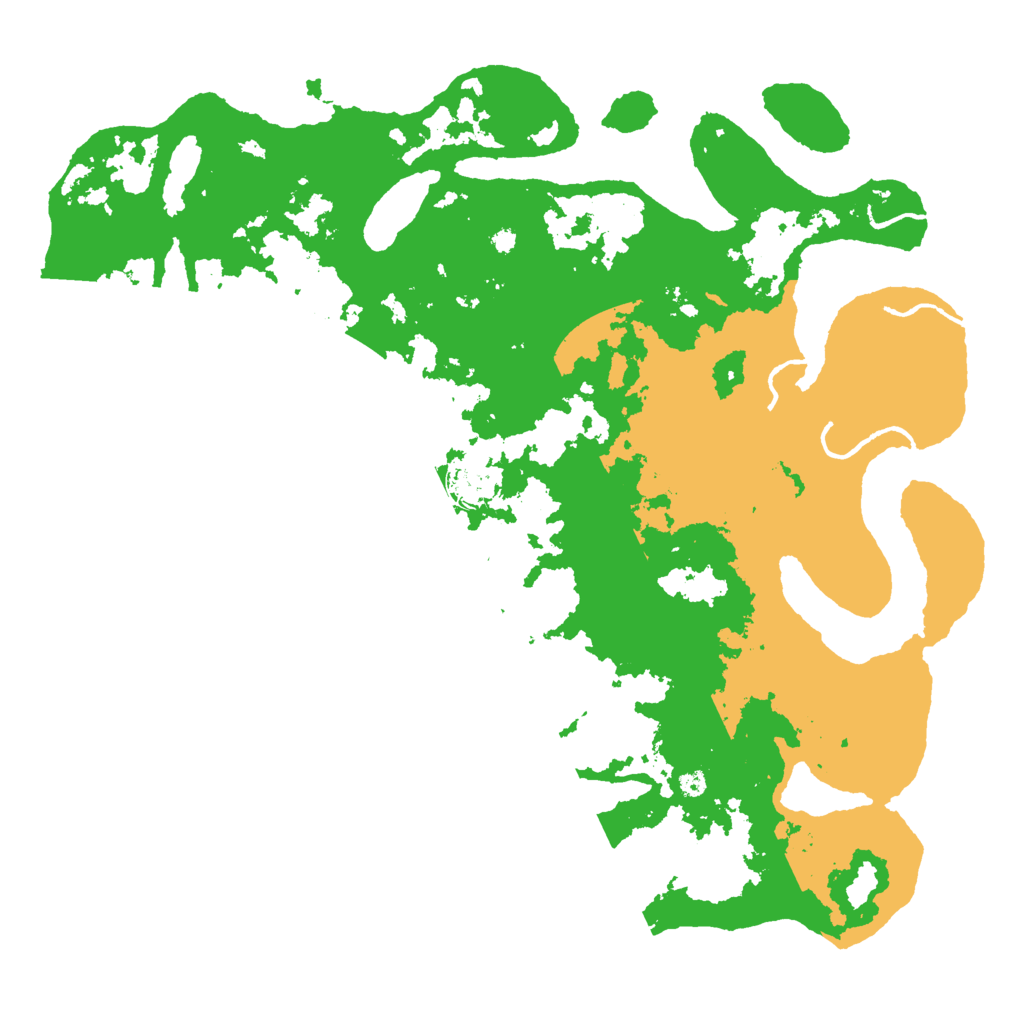 Biome Rust Map: Procedural Map, Size: 4000, Seed: 1457484847