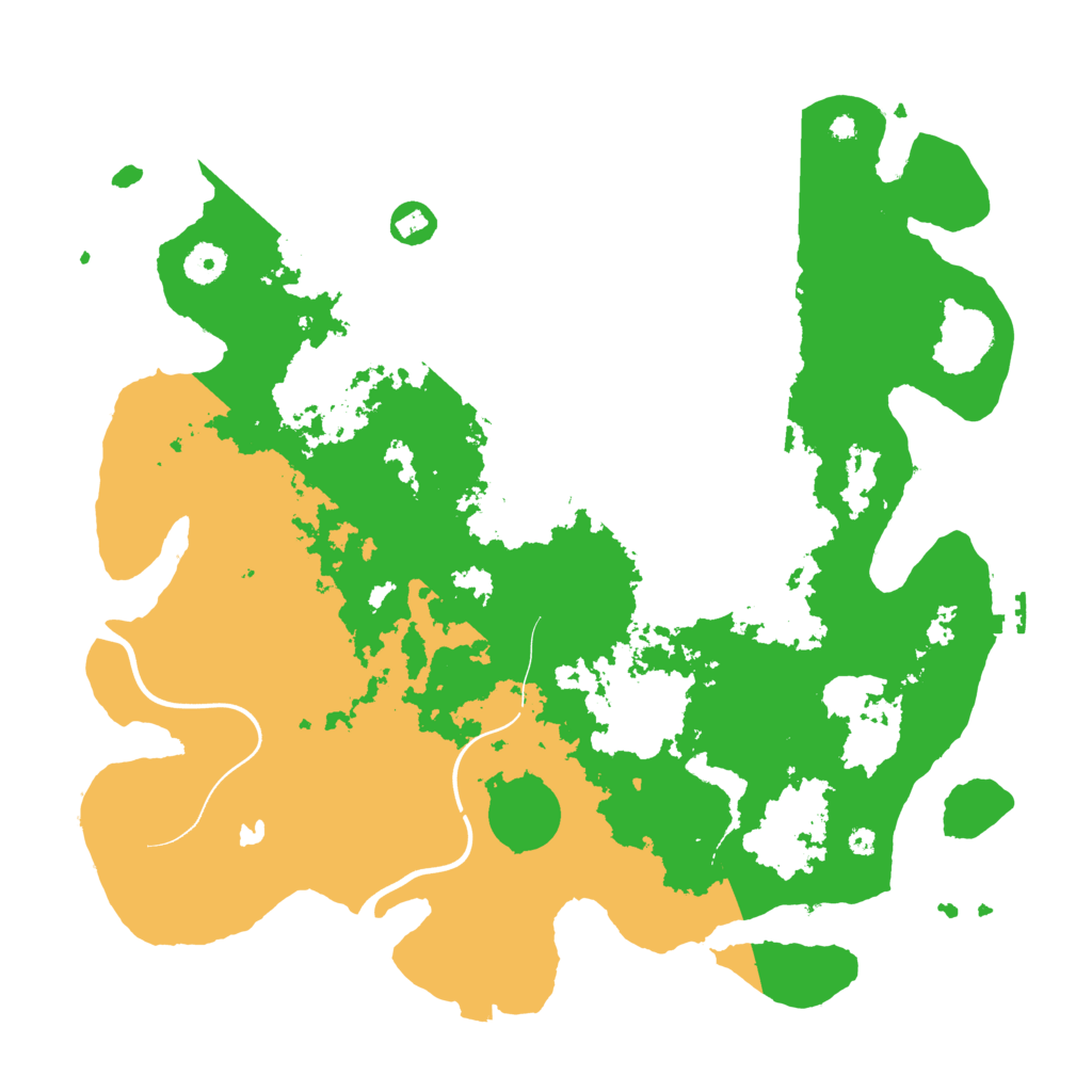 Biome Rust Map: Procedural Map, Size: 4000, Seed: 5948