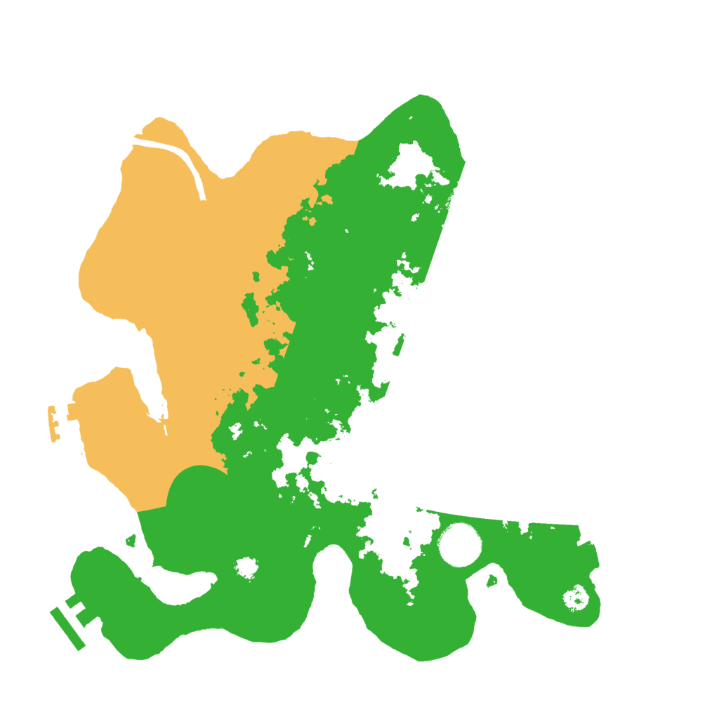 Biome Rust Map: Procedural Map, Size: 3000, Seed: 65765776