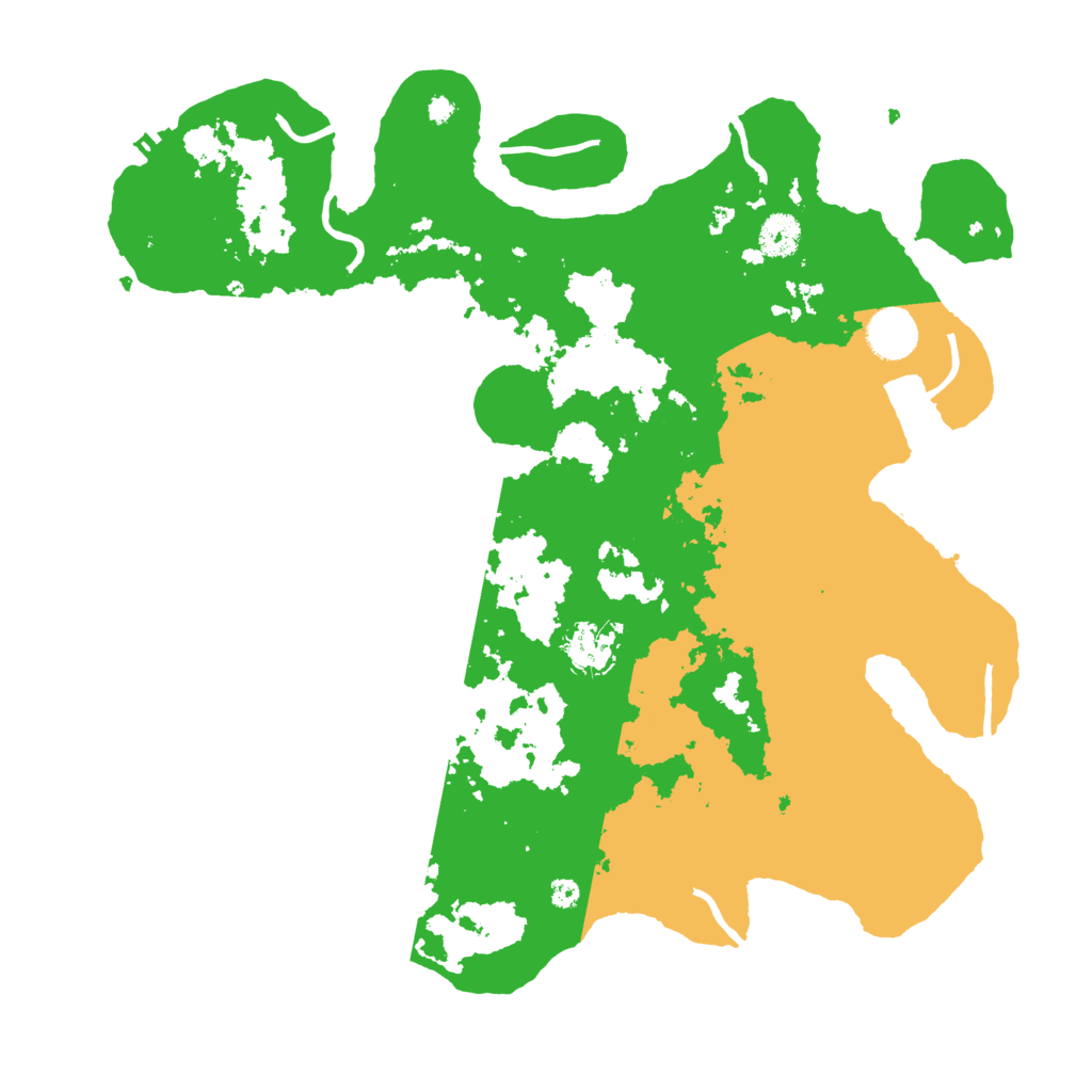 Biome Rust Map: Procedural Map, Size: 3800, Seed: 77821