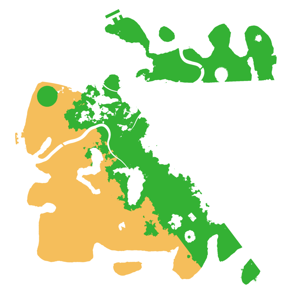 Biome Rust Map: Procedural Map, Size: 4000, Seed: 702586237