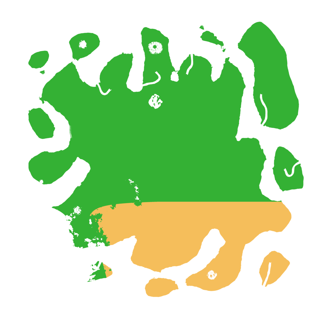 Biome Rust Map: Procedural Map, Size: 3600, Seed: 862391531