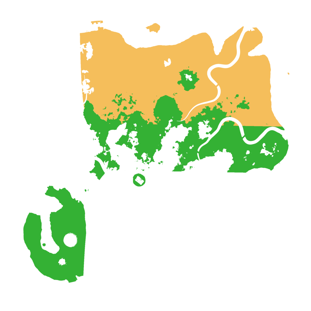 Biome Rust Map: Procedural Map, Size: 4000, Seed: 45439653