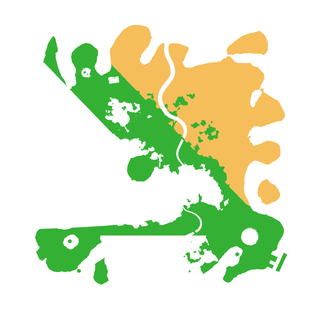 Biome Rust Map: Procedural Map, Size: 3260, Seed: 982343293