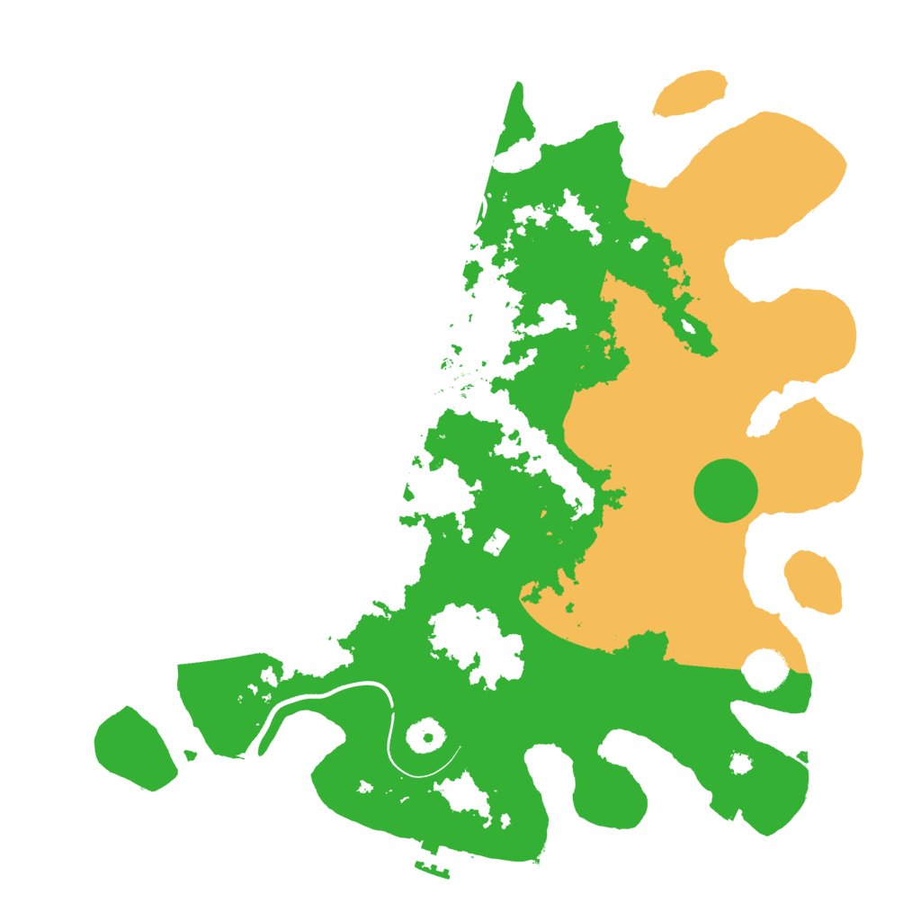 Biome Rust Map: Procedural Map, Size: 3800, Seed: 206907650