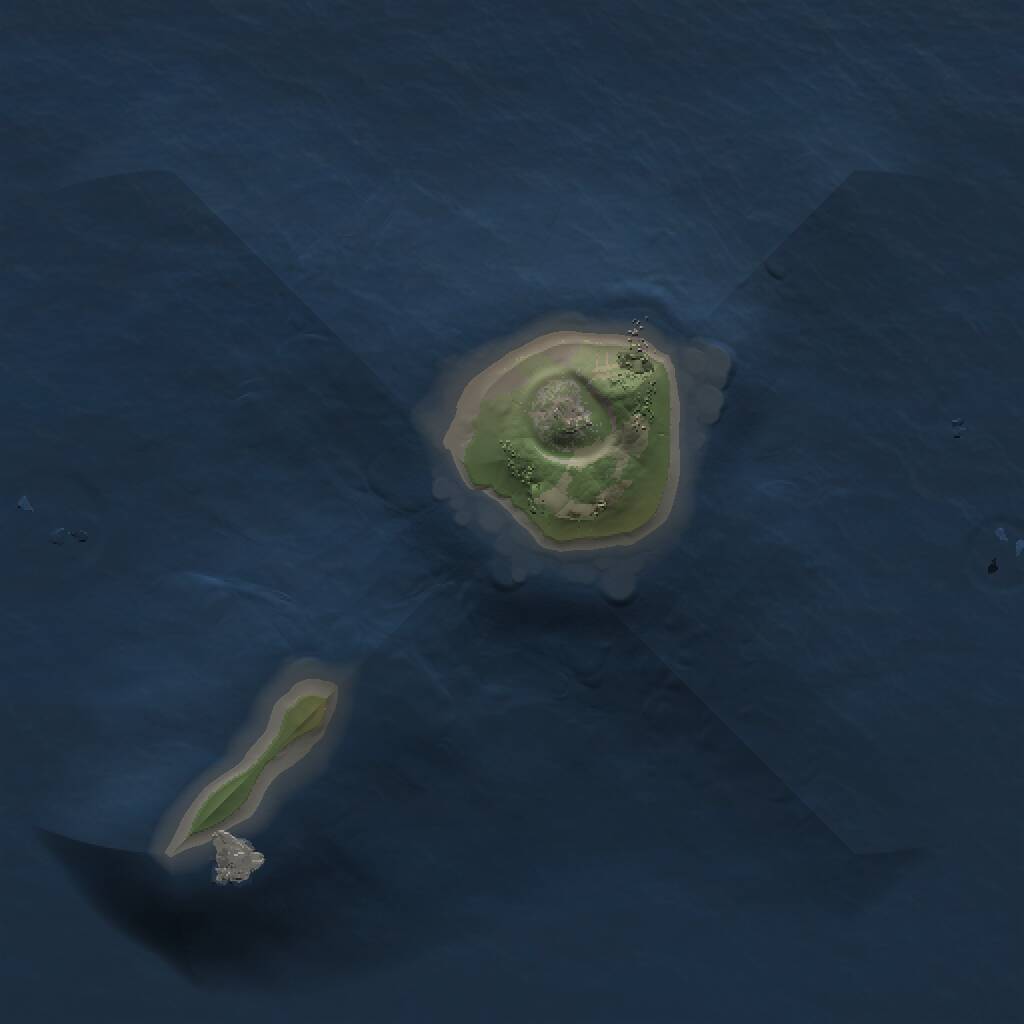 Rust Map: Procedural Map, Size: 1000, Seed: 4865, 1 Monuments