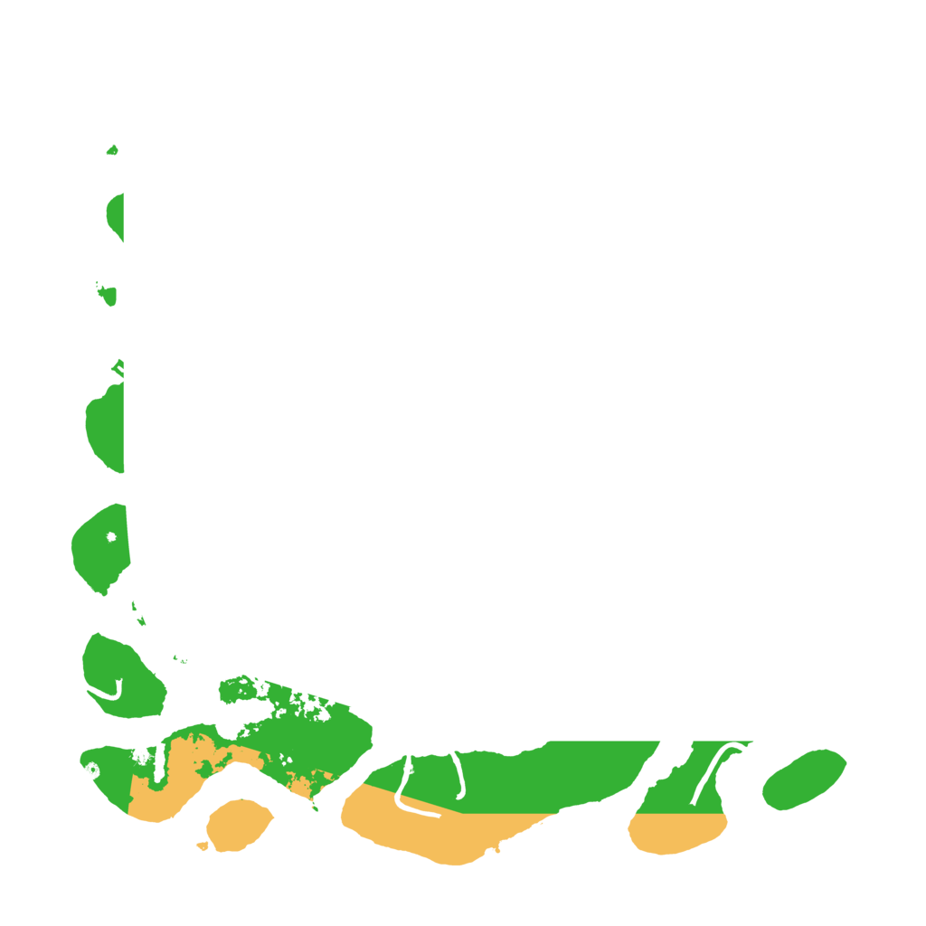 Biome Rust Map: Procedural Map, Size: 4287, Seed: 13825