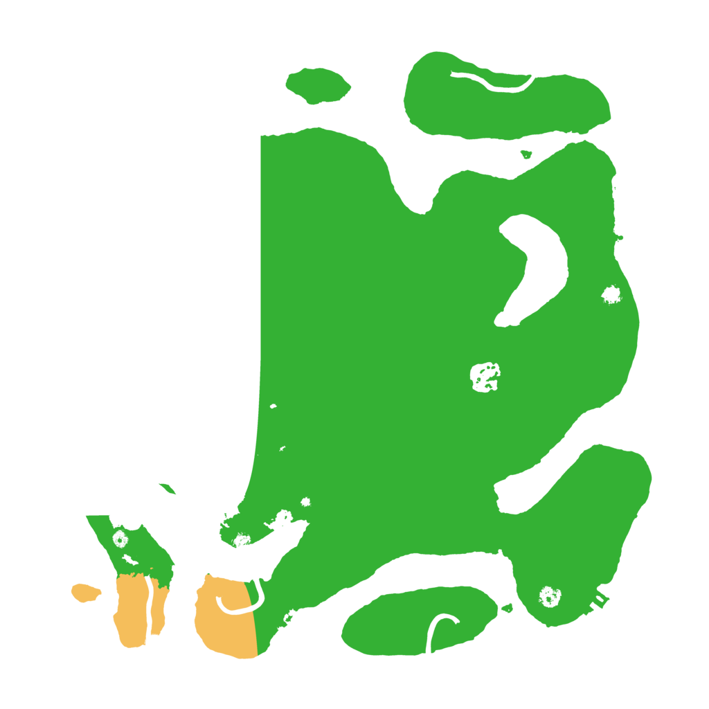 Biome Rust Map: Procedural Map, Size: 3400, Seed: 294951