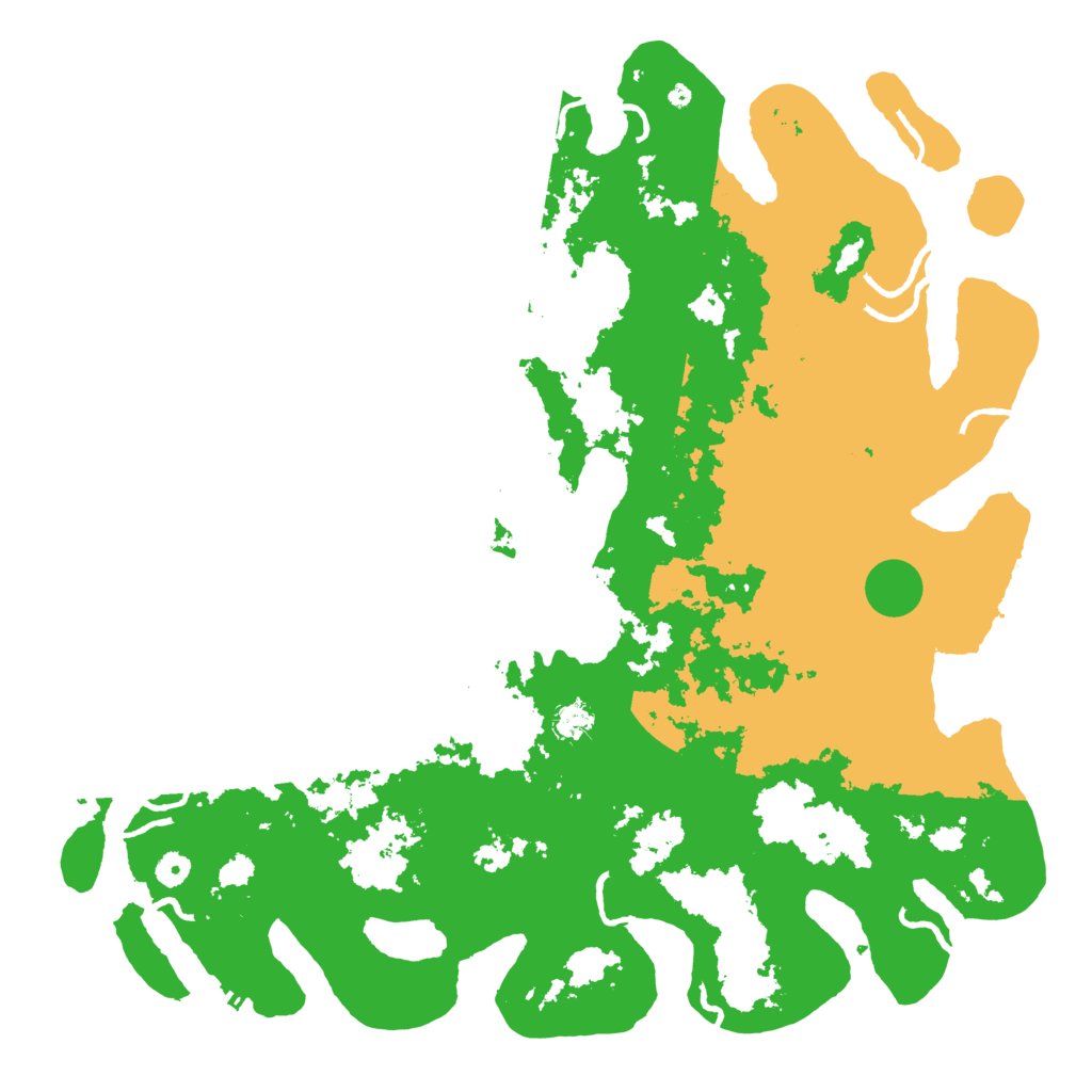 Biome Rust Map: Procedural Map, Size: 5000, Seed: 1569163757