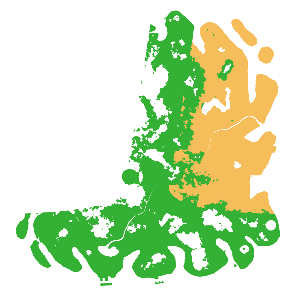 Biome Rust Map: Procedural Map, Size: 5000, Seed: 1569163757