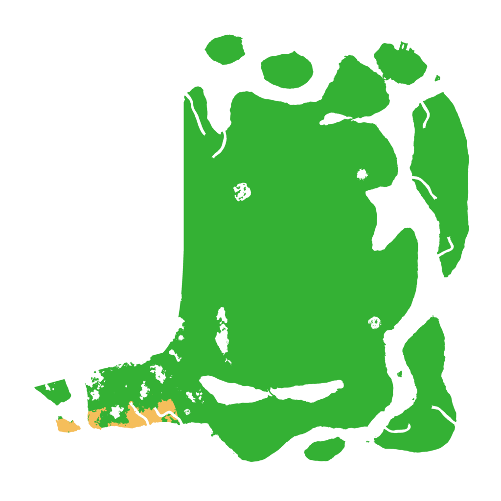 Biome Rust Map: Procedural Map, Size: 4250, Seed: 1614276454