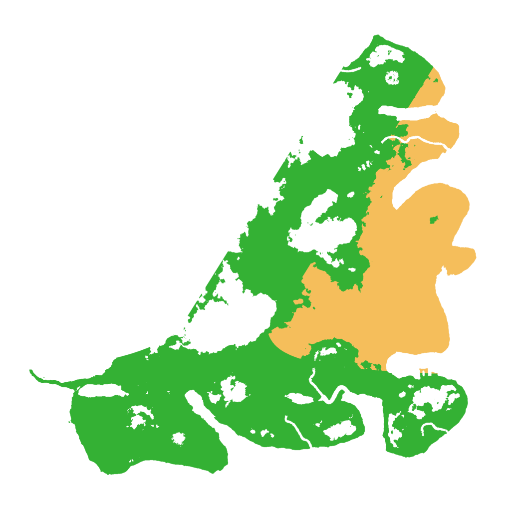 Biome Rust Map: Procedural Map, Size: 3750, Seed: 296171806