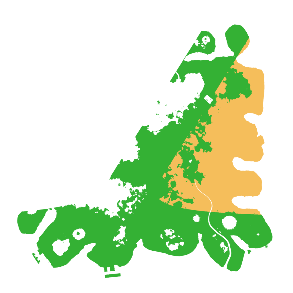 Biome Rust Map: Procedural Map, Size: 3750, Seed: 296171806