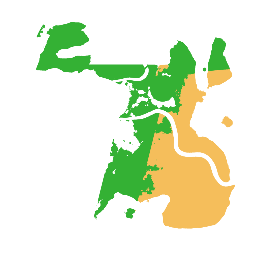 Biome Rust Map: Procedural Map, Size: 2800, Seed: 582