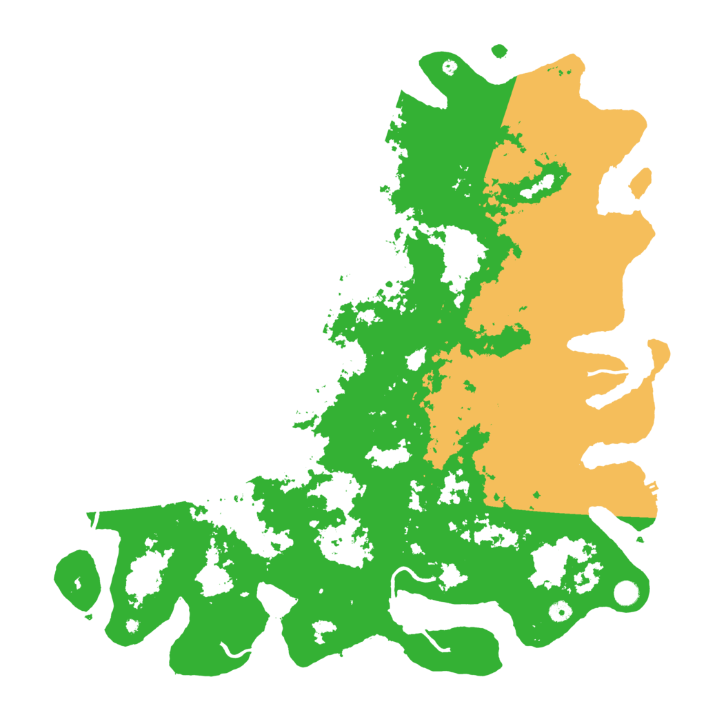 Biome Rust Map: Procedural Map, Size: 5000, Seed: 64202102