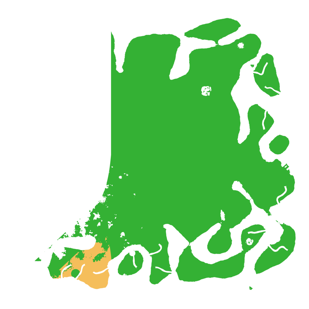 Biome Rust Map: Procedural Map, Size: 4500, Seed: 79682269