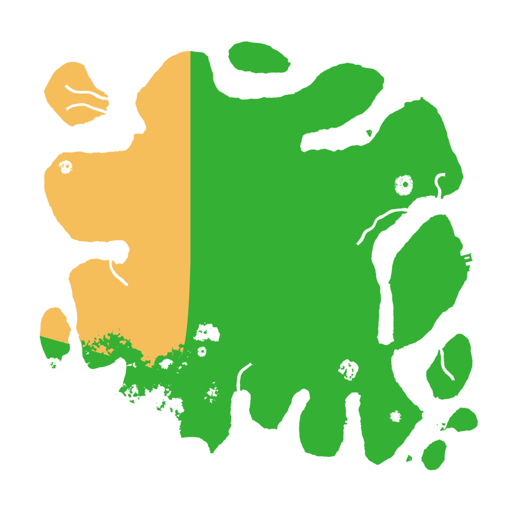 Biome Rust Map: Procedural Map, Size: 4000, Seed: 610206
