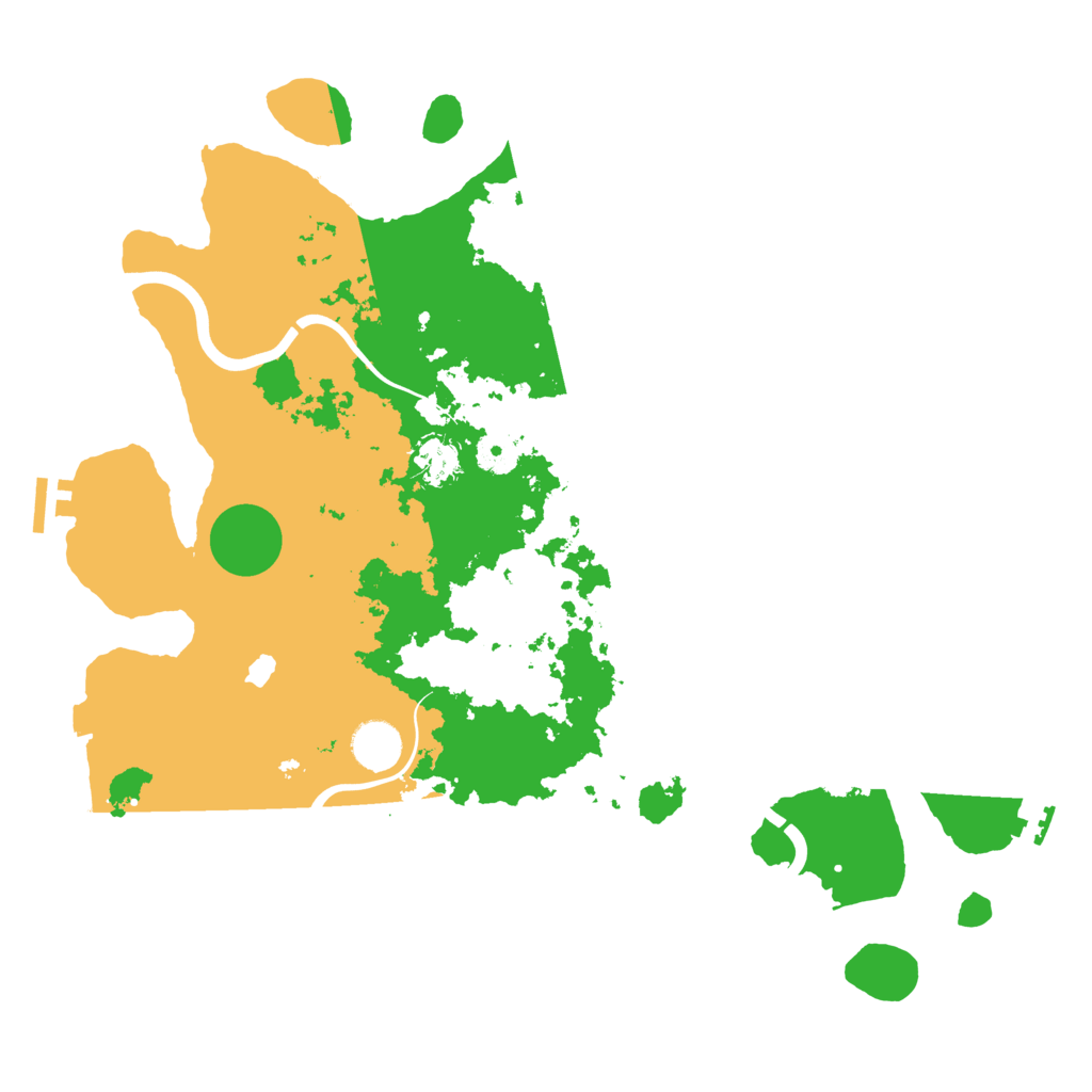 Biome Rust Map: Procedural Map, Size: 4000, Seed: 67985350