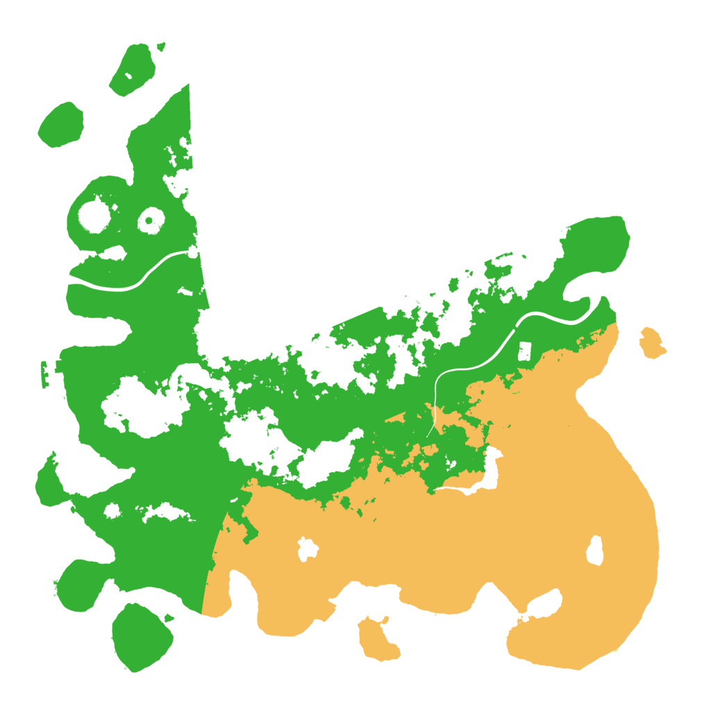 Biome Rust Map: Procedural Map, Size: 4000, Seed: 15809