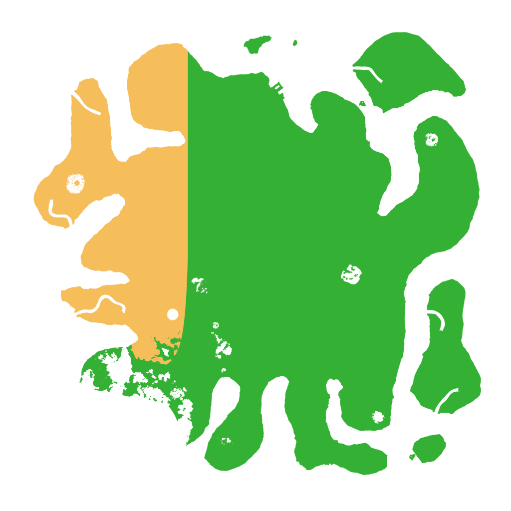 Biome Rust Map: Procedural Map, Size: 4000, Seed: 24568