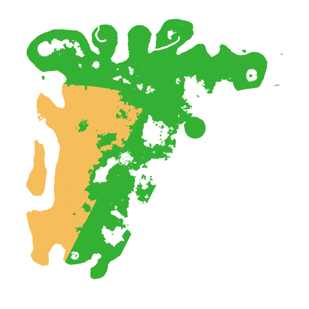 Biome Rust Map: Procedural Map, Size: 3900, Seed: 20000