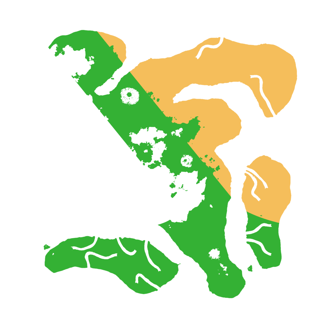 Biome Rust Map: Procedural Map, Size: 2700, Seed: 98124