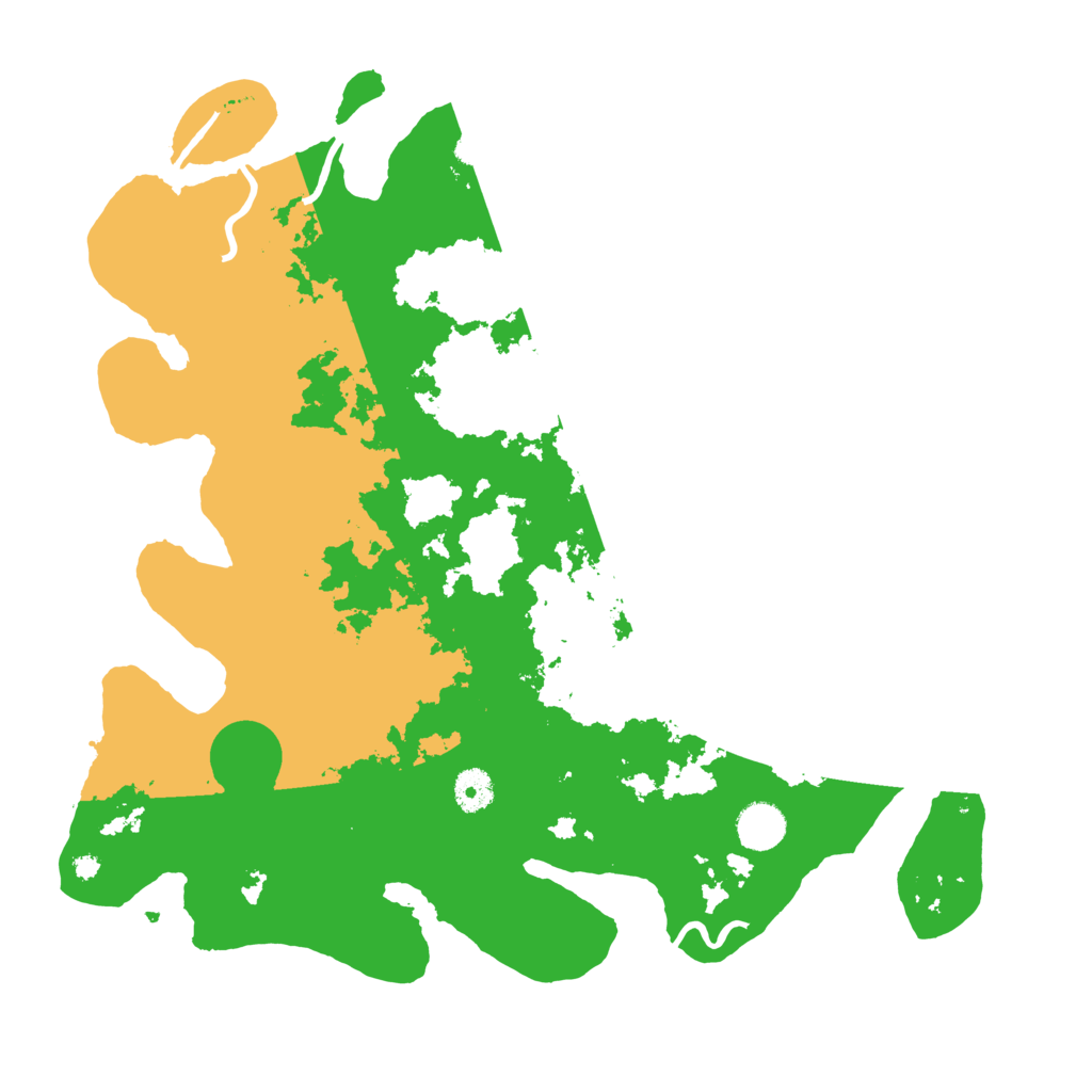 Biome Rust Map: Procedural Map, Size: 4000, Seed: 1379027582