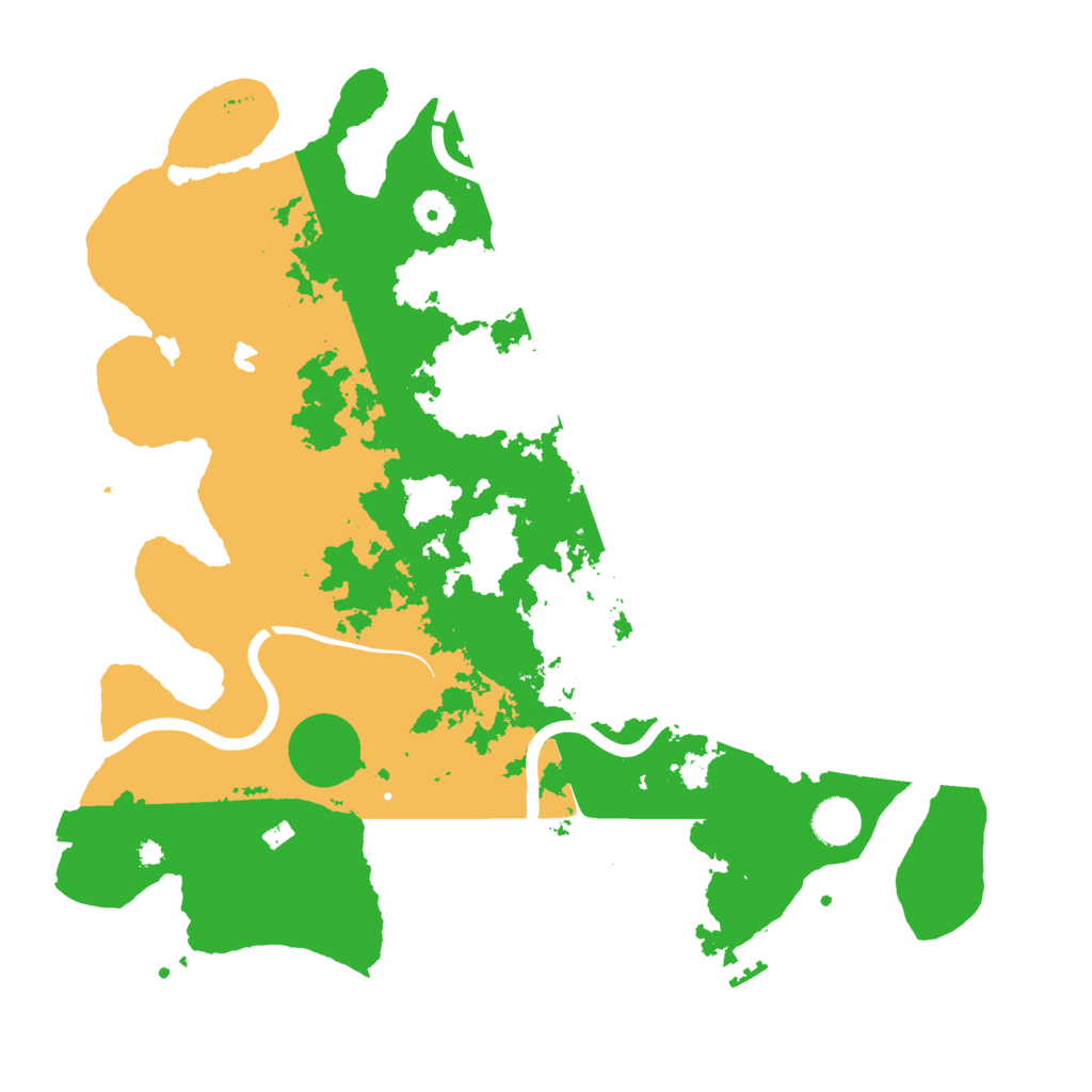 Biome Rust Map: Procedural Map, Size: 4000, Seed: 1379027582