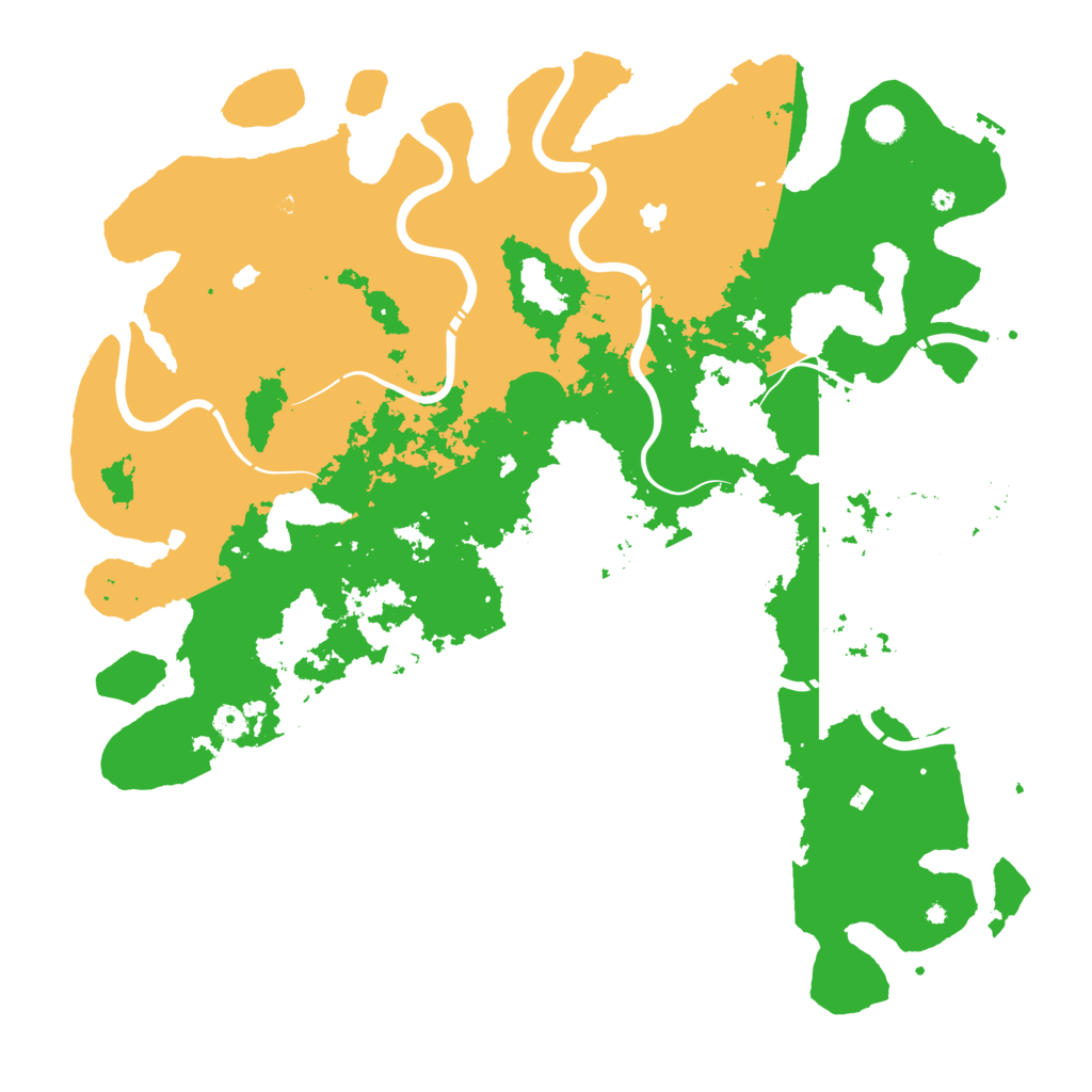 Biome Rust Map: Procedural Map, Size: 5000, Seed: 987225