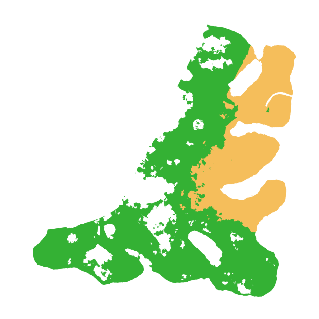 Biome Rust Map: Procedural Map, Size: 3000, Seed: 789451324