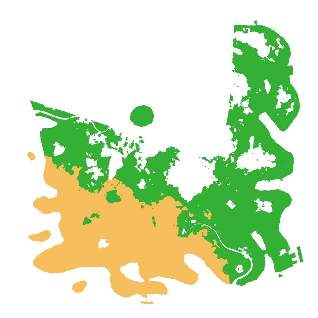 Biome Rust Map: Procedural Map, Size: 4000, Seed: 1370