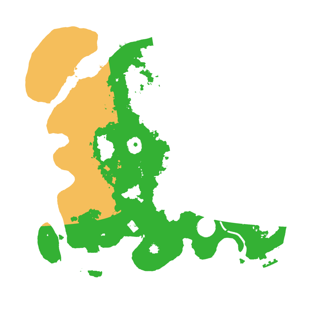 Biome Rust Map: Procedural Map, Size: 3000, Seed: 87675