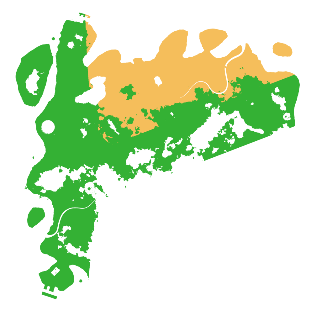 Biome Rust Map: Procedural Map, Size: 4200, Seed: 18032021