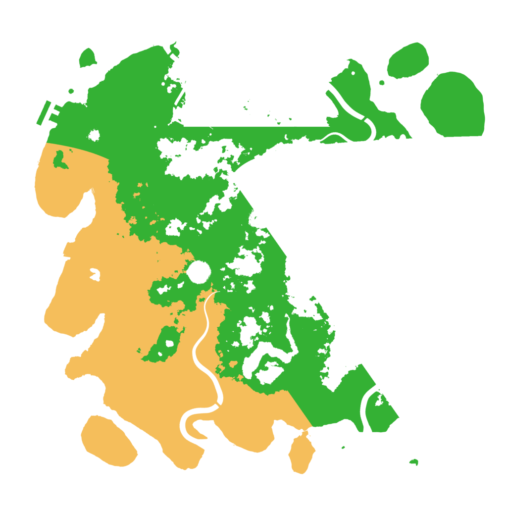 Biome Rust Map: Procedural Map, Size: 4000, Seed: 119166298