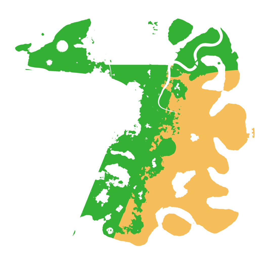 Biome Rust Map: Procedural Map, Size: 4000, Seed: 67890127