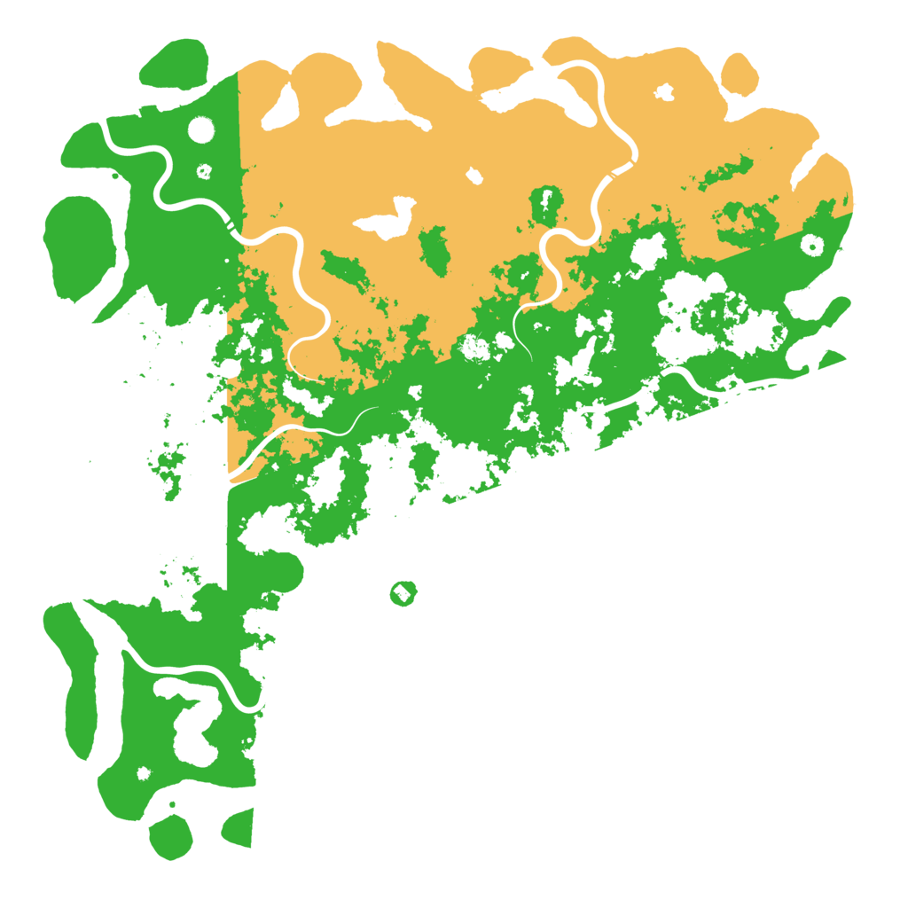 Biome Rust Map: Procedural Map, Size: 6000, Seed: 376338