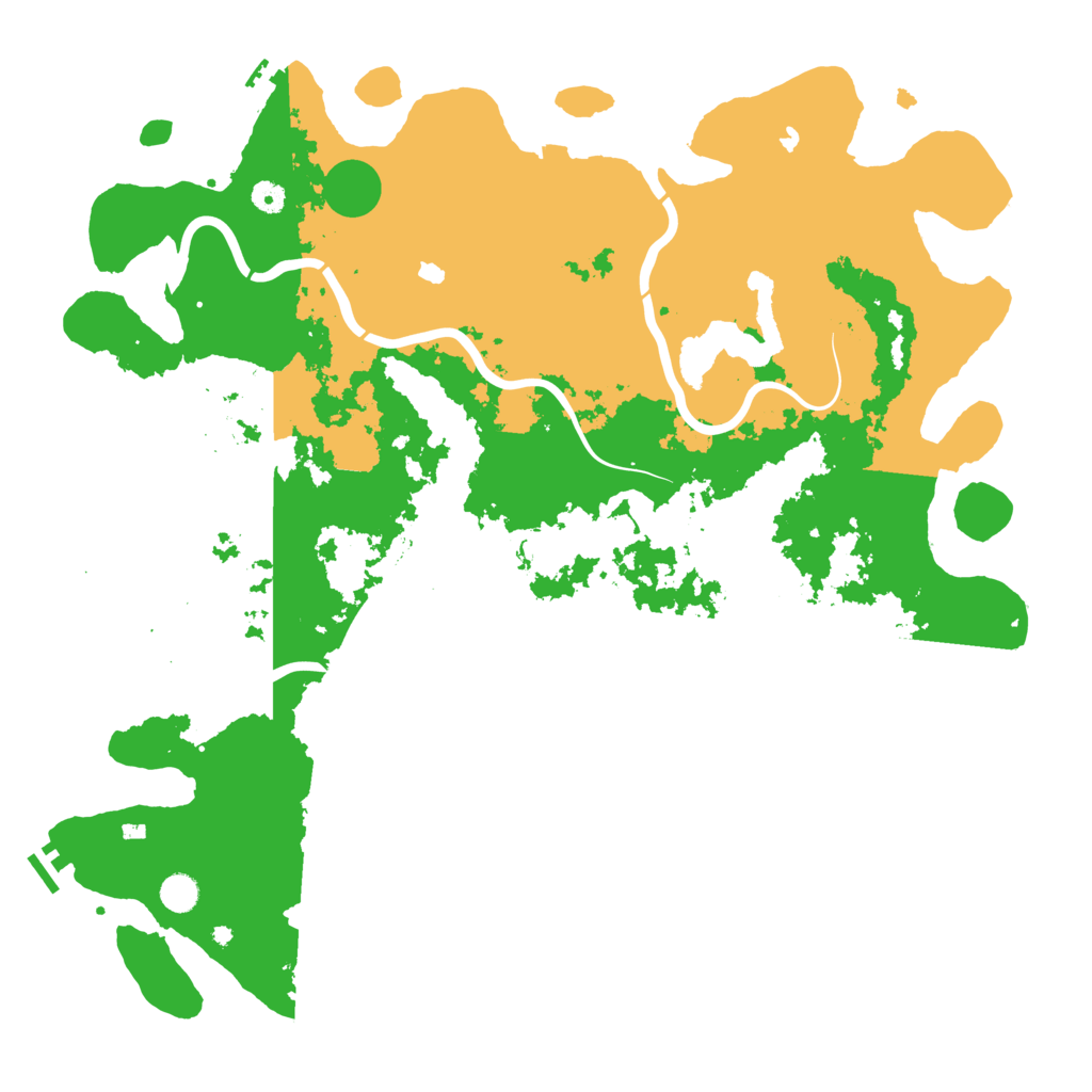 Biome Rust Map: Procedural Map, Size: 5000, Seed: 217690369