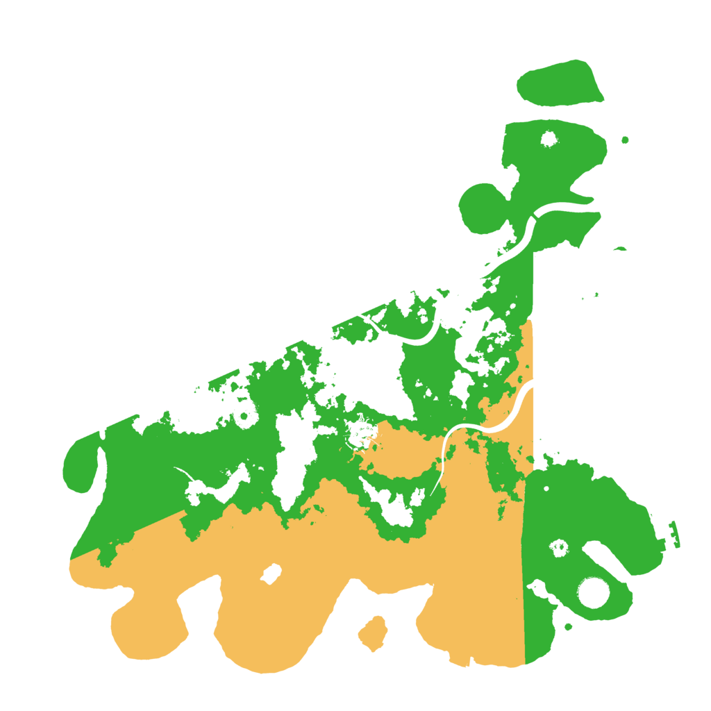 Biome Rust Map: Procedural Map, Size: 4000, Seed: 457898