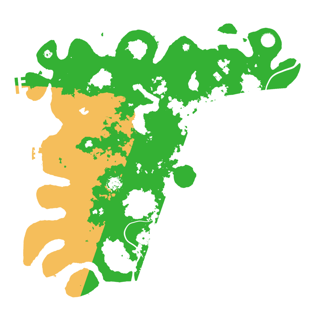Biome Rust Map: Procedural Map, Size: 4000, Seed: 1428330164