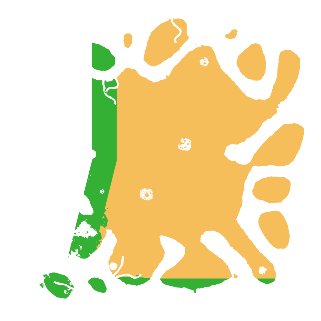 Biome Rust Map: Procedural Map, Size: 3650, Seed: 1365010903