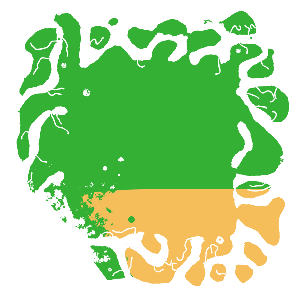 Biome Rust Map: Procedural Map, Size: 6000, Seed: 20210321